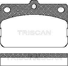 Ashuki D093-02 - Bremsbelagsatz, Scheibenbremse alexcarstop-ersatzteile.com