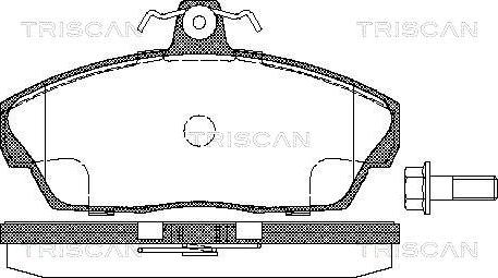 Zimmermann 231581751 - Bremsbelagsatz, Scheibenbremse alexcarstop-ersatzteile.com