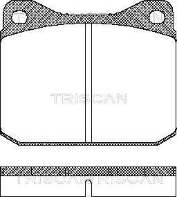 ATE 605701 - Bremsbelagsatz, Scheibenbremse alexcarstop-ersatzteile.com