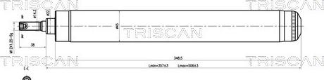 Triscan 8705 24101 - Stoßdämpfer alexcarstop-ersatzteile.com