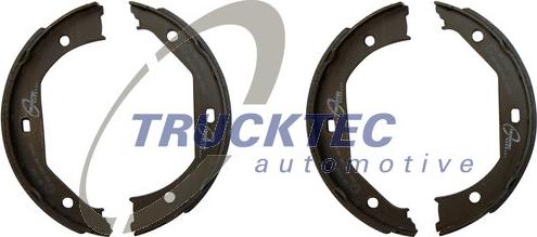 Trucktec Automotive 08.35.009 - Bremsbackensatz, Feststellbremse alexcarstop-ersatzteile.com