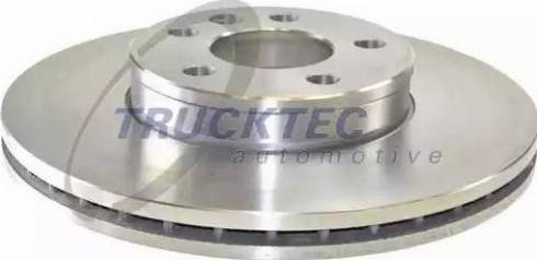 Trucktec Automotive 07.35.186 - Bremsscheibe alexcarstop-ersatzteile.com