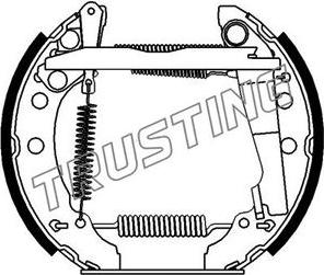 Trusting 600.0 - Bremsbackensatz alexcarstop-ersatzteile.com