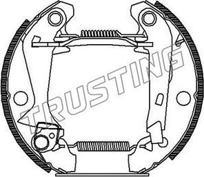 Trusting 601.0 - Bremsbackensatz alexcarstop-ersatzteile.com