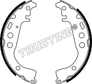 Trusting 115.301 - Bremsbackensatz alexcarstop-ersatzteile.com