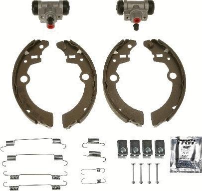 TRW BK1957 - Bremsbackensatz alexcarstop-ersatzteile.com