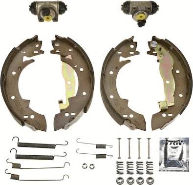 TRW BK1043 - Bremsbackensatz alexcarstop-ersatzteile.com