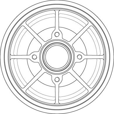 TRW DB4546MR - Bremstrommel alexcarstop-ersatzteile.com