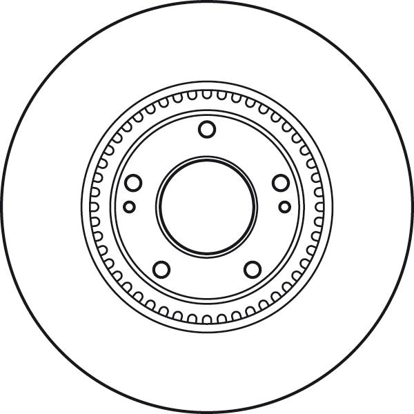 TRW DF4957S - Bremsscheibe alexcarstop-ersatzteile.com