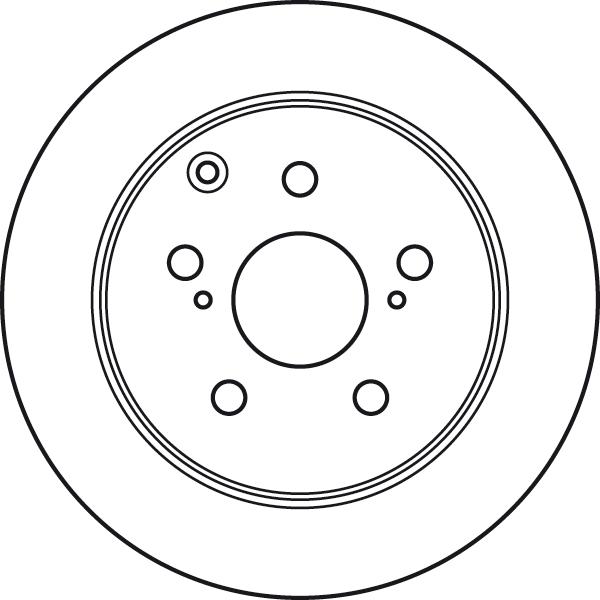 TRW DF4927 - Bremsscheibe alexcarstop-ersatzteile.com