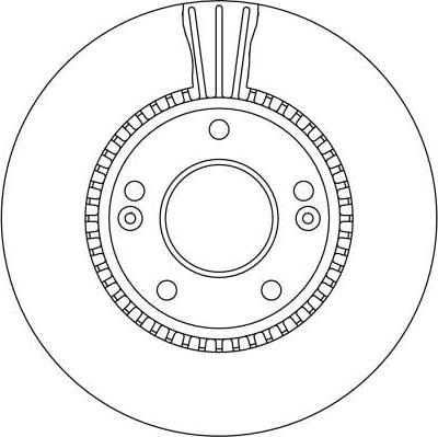 TRW DF4283 - Bremsscheibe alexcarstop-ersatzteile.com