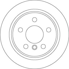 TRW DF6795 - Bremsscheibe alexcarstop-ersatzteile.com