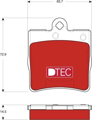 TRW GDB1545DTE - Bremsbelagsatz, Scheibenbremse alexcarstop-ersatzteile.com