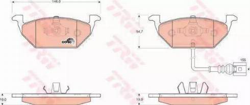 Magneti Marelli 363700201165 - Bremsbelagsatz, Scheibenbremse alexcarstop-ersatzteile.com