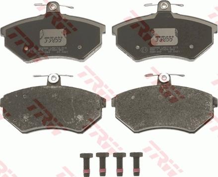 TRW GDB1044 - Bremsbelagsatz, Scheibenbremse alexcarstop-ersatzteile.com