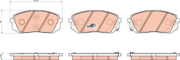 TRW GDB3530AT - Bremsbelagsatz, Scheibenbremse alexcarstop-ersatzteile.com