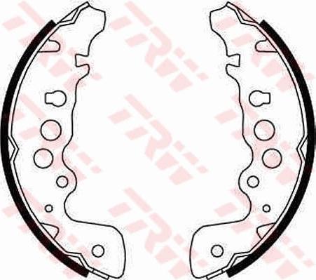 TRW GS8670 - Bremsbackensatz alexcarstop-ersatzteile.com