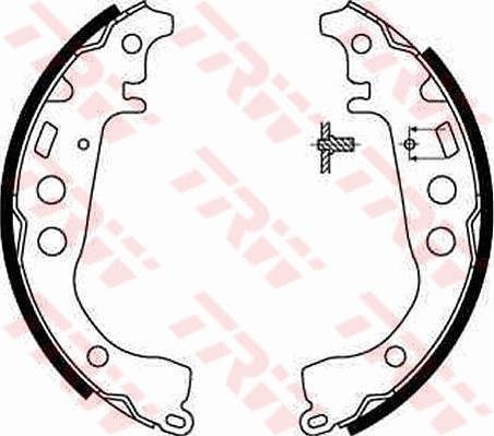 TRW GS8673 - Bremsbackensatz alexcarstop-ersatzteile.com