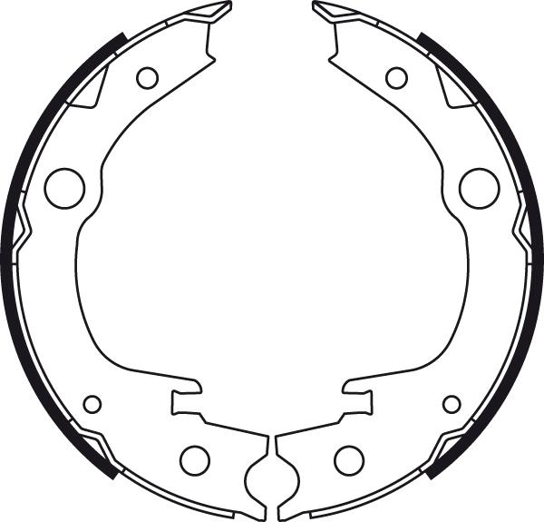 TRW GS8709 - Bremsbackensatz, Feststellbremse alexcarstop-ersatzteile.com