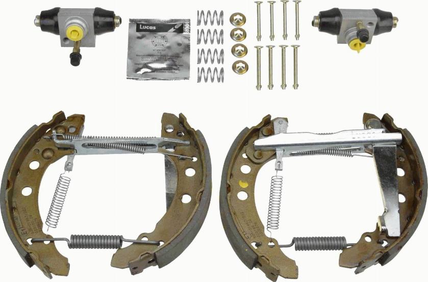 TRW GSK1501 - Bremsbackensatz alexcarstop-ersatzteile.com