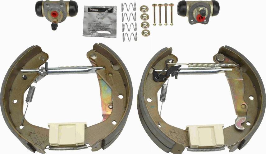 TRW GSK1607 - Bremsbackensatz alexcarstop-ersatzteile.com