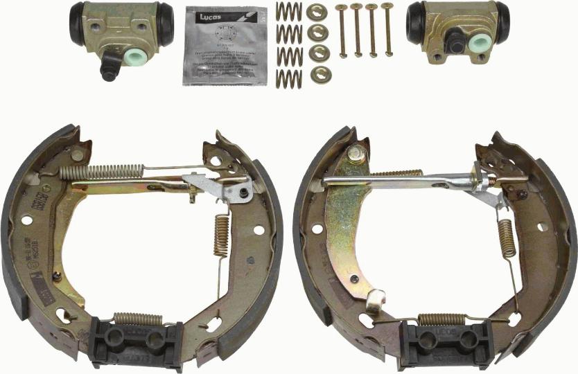 TRW GSK1045 - Bremsbackensatz alexcarstop-ersatzteile.com