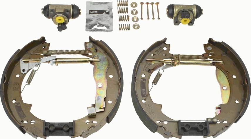 TRW GSK1043 - Bremsbackensatz alexcarstop-ersatzteile.com