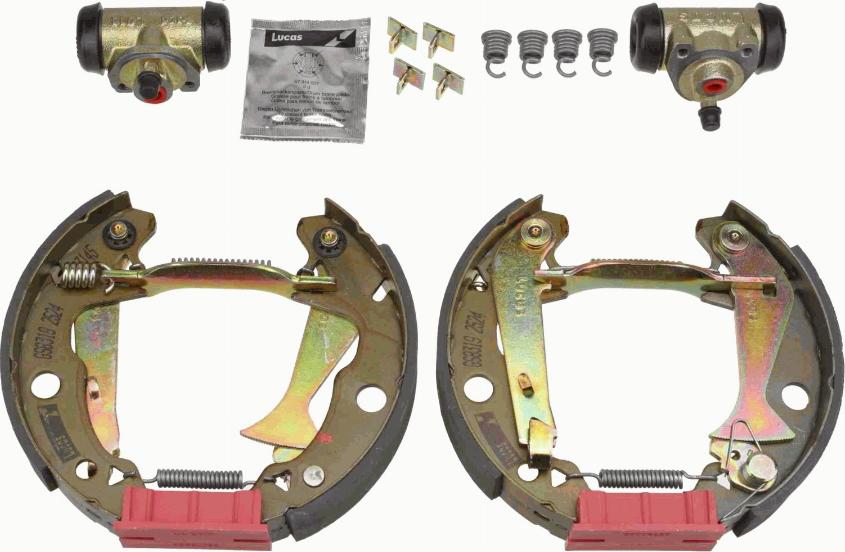 TRW GSK1011 - Bremsbackensatz alexcarstop-ersatzteile.com