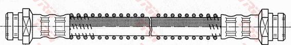 TRW PHA322 - Bremsschlauch alexcarstop-ersatzteile.com