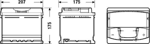 Tudor TA472 - Starterbatterie alexcarstop-ersatzteile.com