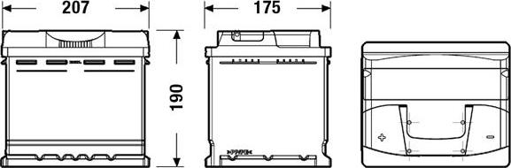 Tudor TB501 - Starterbatterie alexcarstop-ersatzteile.com