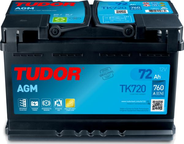 Tudor TK720 - Starterbatterie alexcarstop-ersatzteile.com