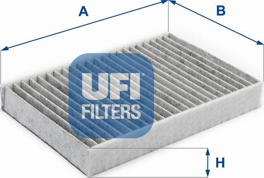 UFI 54.196.00 - Filter, Innenraumluft alexcarstop-ersatzteile.com