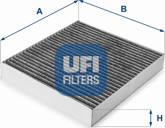 UFI 54.167.00 - Filter, Innenraumluft alexcarstop-ersatzteile.com