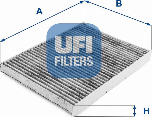 UFI 54.109.00 - Filter, Innenraumluft alexcarstop-ersatzteile.com