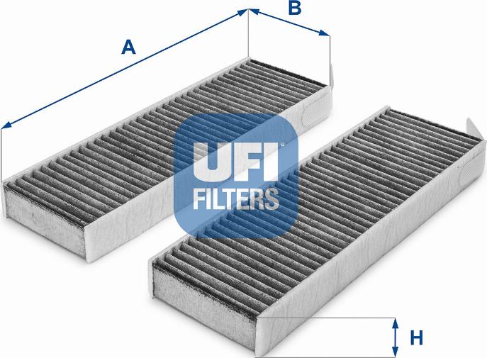 UFI 54.172.00 - Filter, Innenraumluft alexcarstop-ersatzteile.com