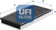 UFI 54.389.00 - Filter, Innenraumluft alexcarstop-ersatzteile.com