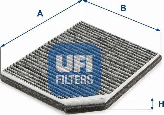 UFI 54.280.00 - Filter, Innenraumluft alexcarstop-ersatzteile.com