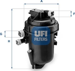 UFI 55.084.00 - Kraftstofffilter alexcarstop-ersatzteile.com