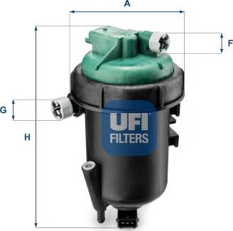 UFI 55.175.00 - Kraftstofffilter alexcarstop-ersatzteile.com