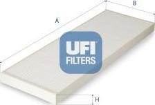 UFI 53.457.00 - Filter, Innenraumluft alexcarstop-ersatzteile.com