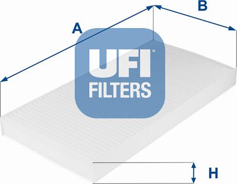 UFI 53.045.00 - Filter, Innenraumluft alexcarstop-ersatzteile.com