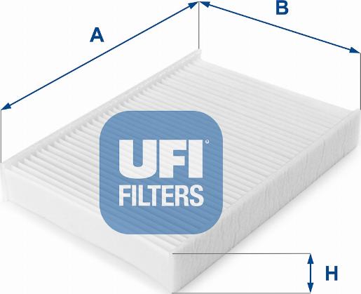 UFI 53.060.00 - Filter, Innenraumluft alexcarstop-ersatzteile.com