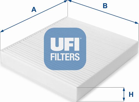 UFI 53.035.00 - Filter, Innenraumluft alexcarstop-ersatzteile.com