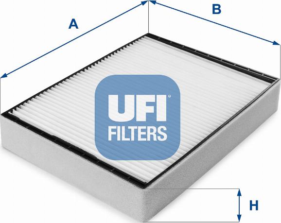 UFI 53.077.00 - Filter, Innenraumluft alexcarstop-ersatzteile.com