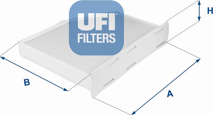 UFI 53.148.00 - Filter, Innenraumluft alexcarstop-ersatzteile.com