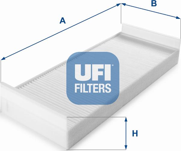 UFI 53.165.00 - Filter, Innenraumluft alexcarstop-ersatzteile.com