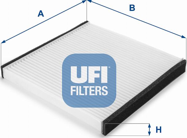 UFI 53.103.00 - Filter, Innenraumluft alexcarstop-ersatzteile.com