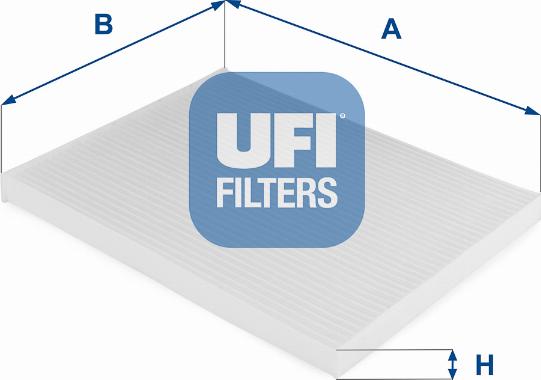 UFI 53.124.00 - Filter, Innenraumluft alexcarstop-ersatzteile.com