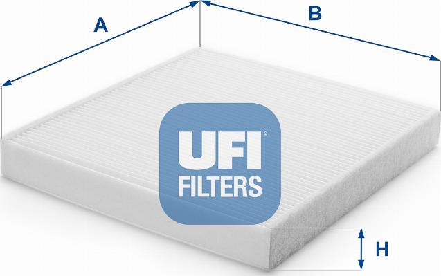 UFI 53.298.00 - Filter, Innenraumluft alexcarstop-ersatzteile.com